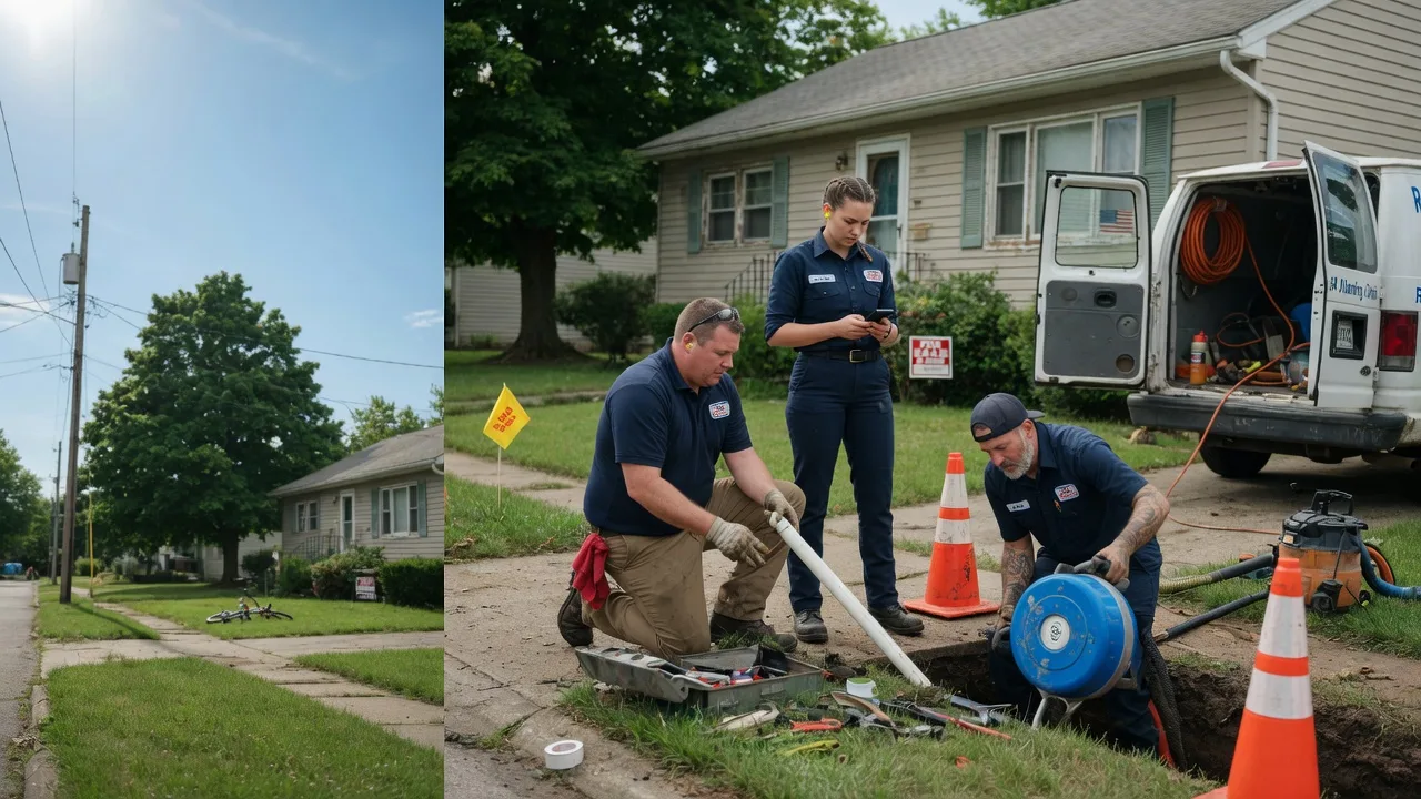 Sewer Line Repair in North Clarendon, VT near me